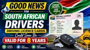 Good News for South African Drivers - Driving Licence Cards Could Soon Be Valid for 8 Years
