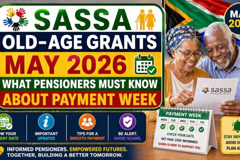 SASSA Old-Age Grants May 2026 – What Pensioners Must Know About Payment Week