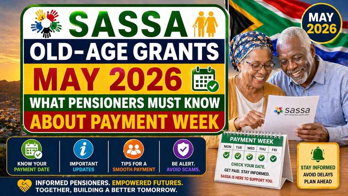 SASSA Old-Age Grants May 2026 - What Pensioners Must Know About Payment Week