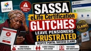 SASSA eLife Certification Glitches Leave Pensioners Frustrated Despite Portal Success Claims