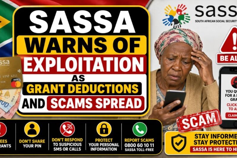 Sassa Warns of Exploitation as Grant Deductions and Scams Spread