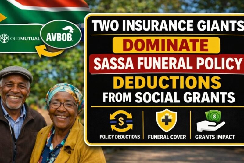 Two Insurance Giants Dominate SASSA Funeral Policy Deductions From Social Grants