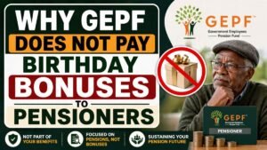 Why GEPF Does Not Pay Birthday Bonuses to Pensioners